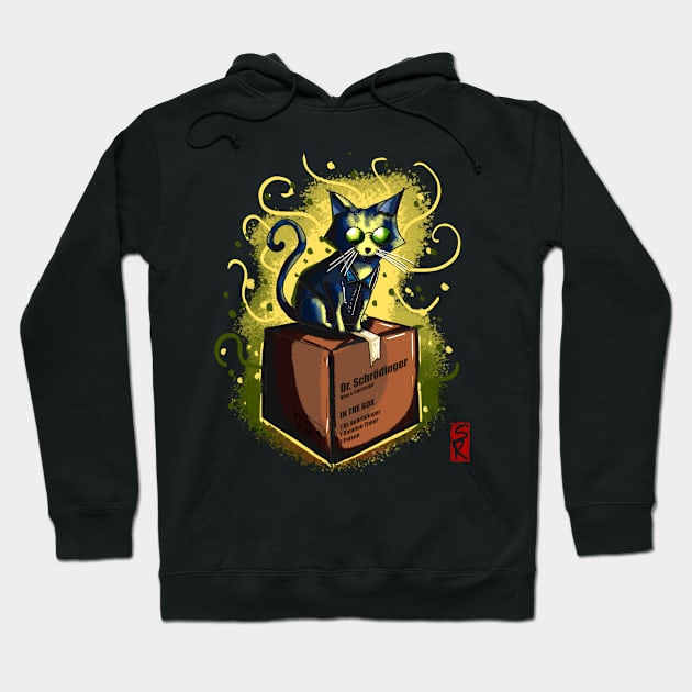 Schrödinger's cat Hoodie by siriusreno